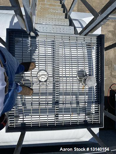 Used Hamilton Tanks 15,000 Gallon Horizontal Carbon Steel Self-Contained Storage