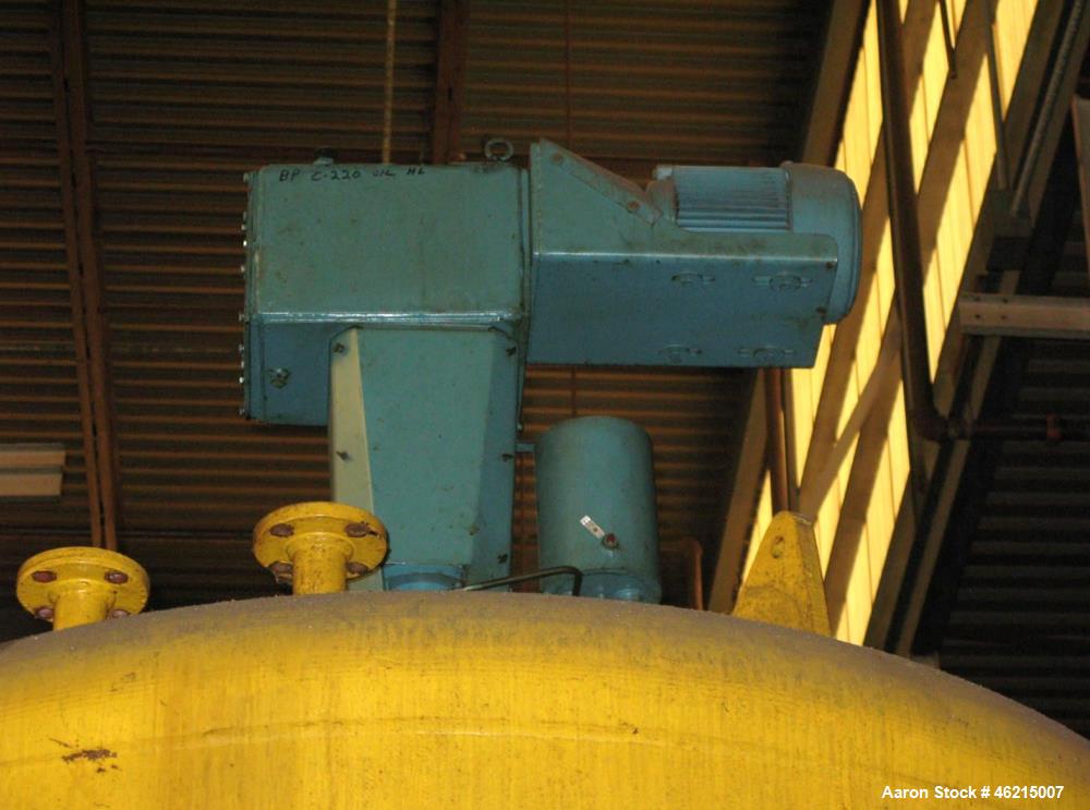 Used Henders 2500 Gallon Vertical Steel Storage Tank