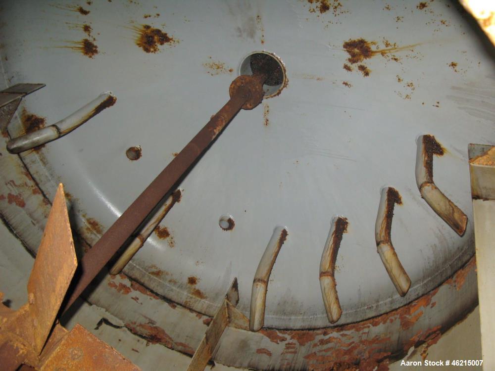 Used Henders 2500 Gallon Vertical Steel Storage Tank
