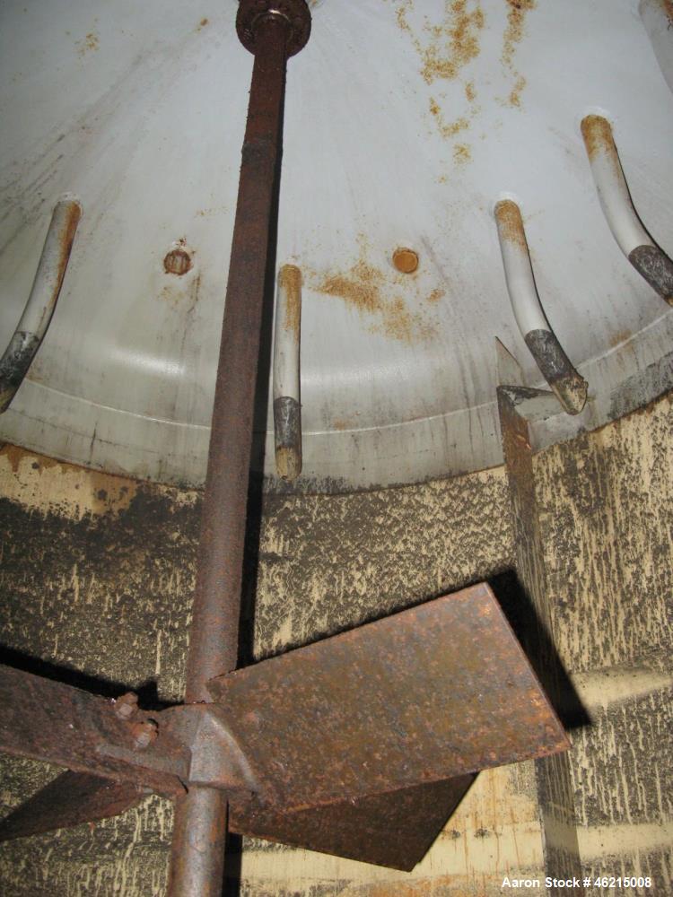 Used Henders 2500 Gallon Vertical Steel Storage Tank
