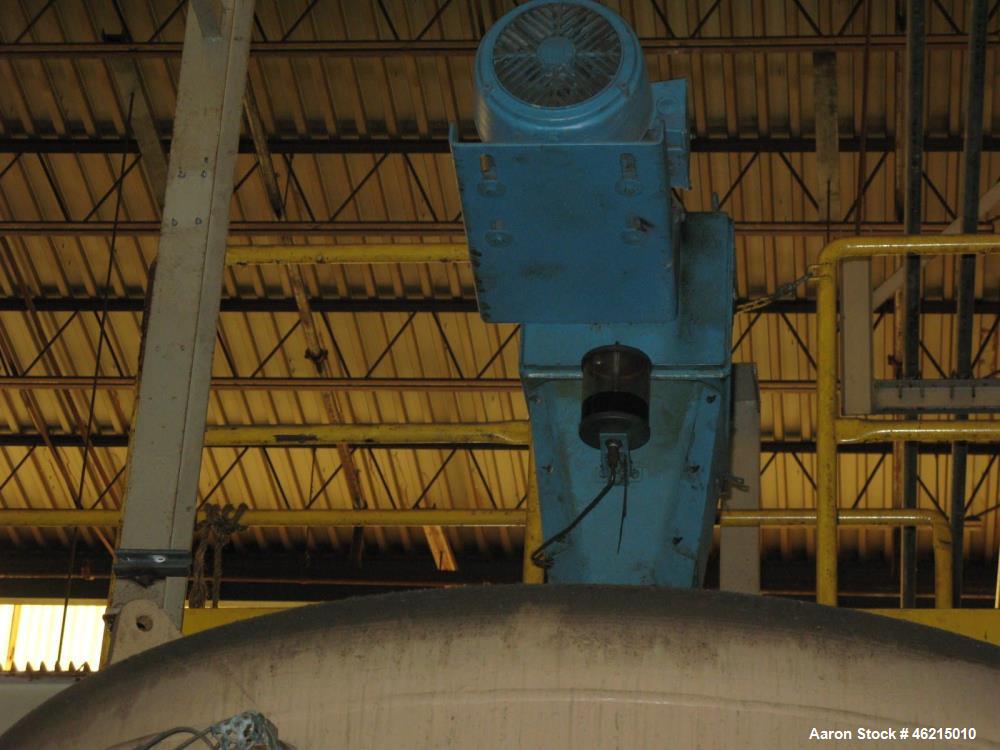 Used Henders 2500 Gallon Vertical Steel Storage Tank