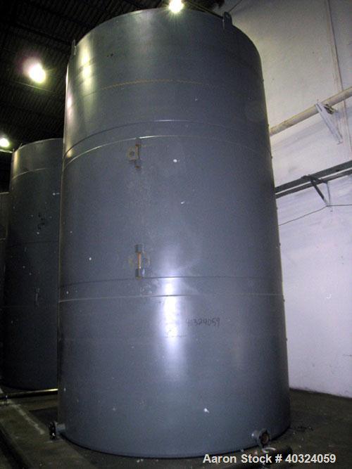 Unused- Highland Tank, 16,920 Gallon, Carbon Steel, Vertical. Approximately 12' diameter x 20' straight side, slight coned top, flat bottom. U.L. 142 labeled for above ground flammable storage. Openi...
