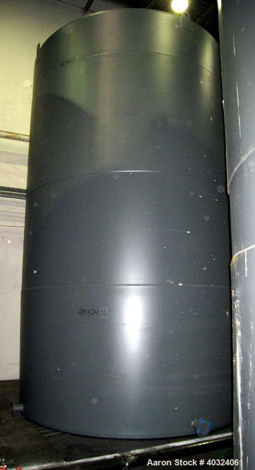 Unused- Highland Tank, 16,920 gallon, carbon steel, vertical. Approximately 12' diameter x 20' straight side, slight coned top, flat bottom. U.L. 142 labeled for above ground flammable storage. Openi...