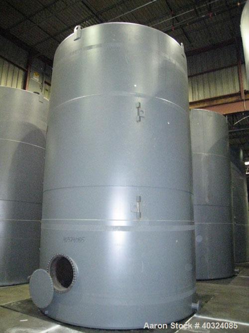 Unused- Highland Tank, 16,920 Gallon, Carbon Steel, Vertical. Approximately 12' diameter x 20' straight side, slight coned top, flat bottom. U.L. 142 labeled for above ground flammable storage. Openi...