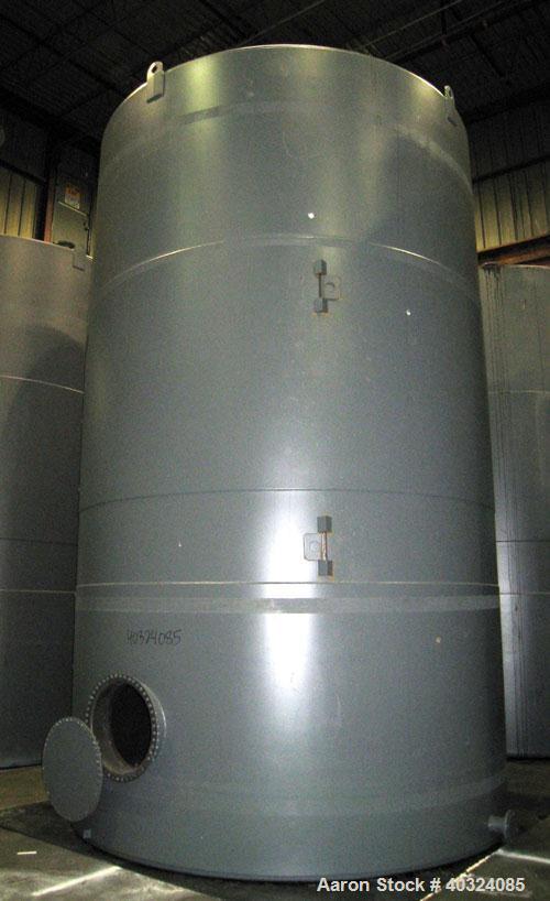 Unused- Highland Tank, 16,920 Gallon, Carbon Steel, Vertical. Approximately 12' diameter x 20' straight side, slight coned top, flat bottom. U.L. 142 labeled for above ground flammable storage. Openi...