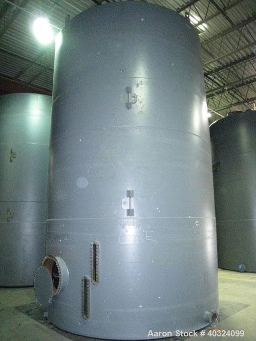 Unused- Highland Tank, 16,920 Gallon, Carbon Steel, Vertical. Approximately 12' diameter x 20' straight side, slight coned top, flat bottom. U.L. 142 labeled for above ground flammable storage. Openi...