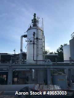Used-  CMC Letco Industries Storage Pressure Vessel with Internal Helic Pipe Coi