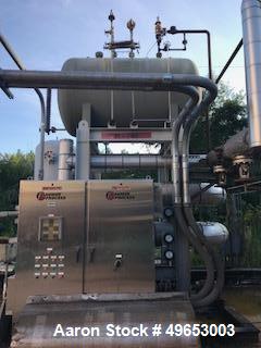 Used CMC Letco Industries Storage Pressure Vessel with Internal Helic Pipe Coi