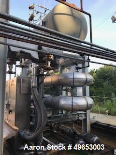 Used-  CMC Letco Industries Storage Pressure Vessel with Internal Helic Pipe Coi