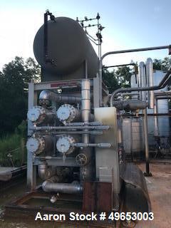 Used CMC Letco Industries Storage Pressure Vessel with Internal Helic Pipe Coi