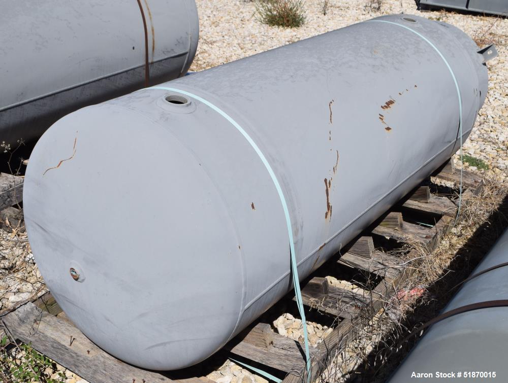 Unused- Manchester Pressure Receiving Tank, 240 Gallons, Carbon Steel, Vertical. Approximate 30" diameter x 67" straight side, elliptical top and bottom. Internal rated 200 psi at -20 to 400 degrees ...