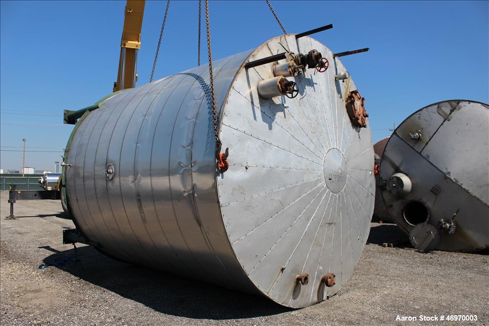 Used Mid-South Maintenance/MSM Tank, 12,000 Gallon, Carbon Steel, Vertical.