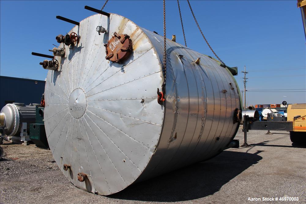 Used Mid-South Maintenance/MSM Tank, 12,000 Gallon, Carbon Steel, Vertical.