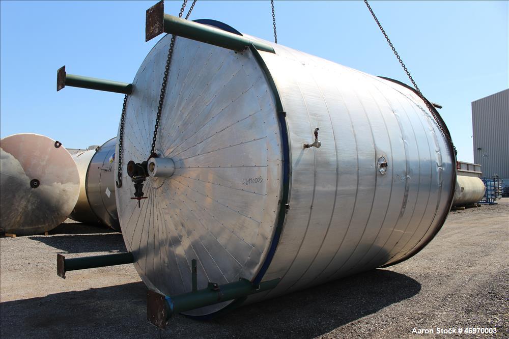 Used Mid-South Maintenance/MSM Tank, 12,000 Gallon, Carbon Steel, Vertical.