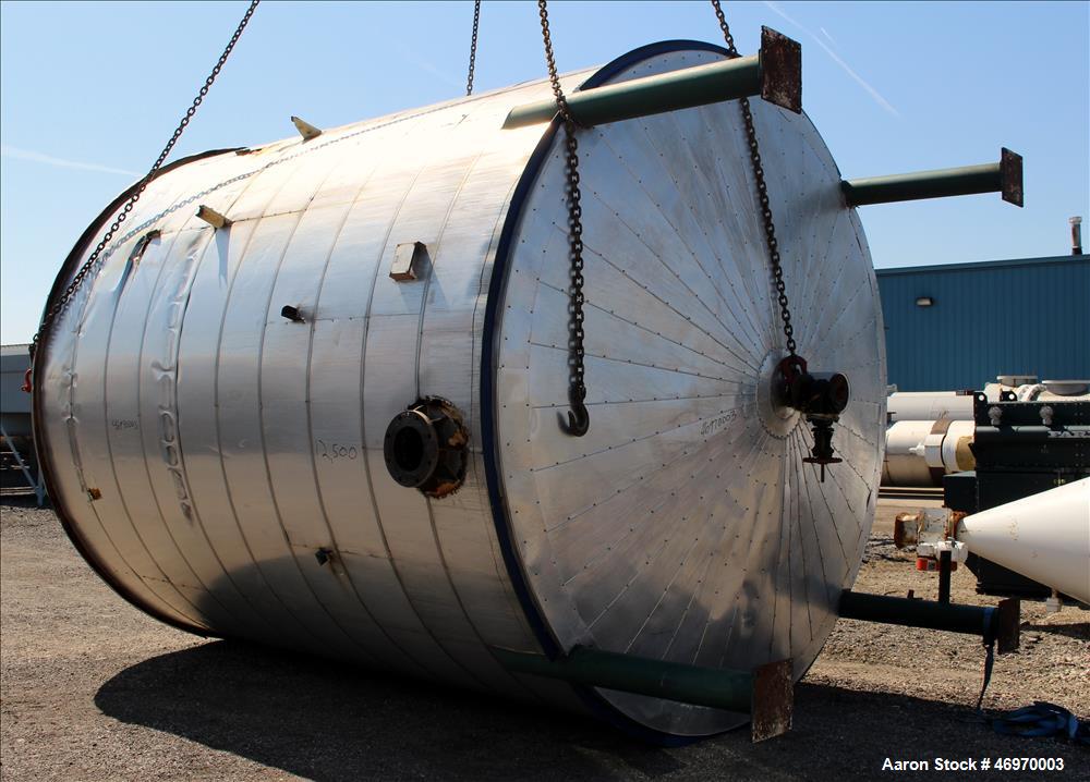 Used Mid-South Maintenance/MSM Tank, 12,000 Gallon, Carbon Steel, Vertical.