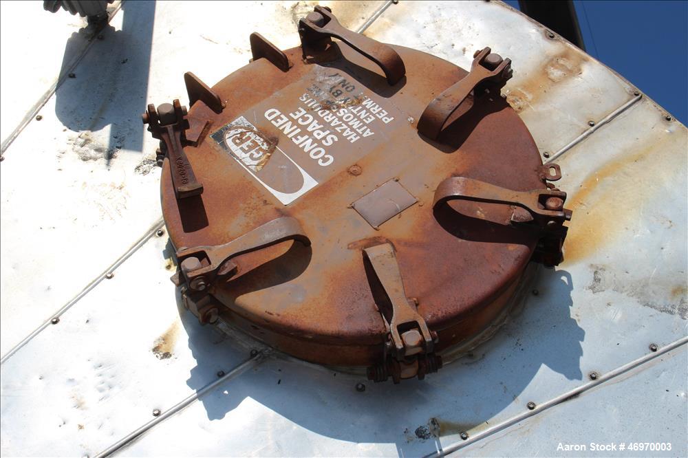 Used Mid-South Maintenance/MSM Tank, 12,000 Gallon, Carbon Steel, Vertical.