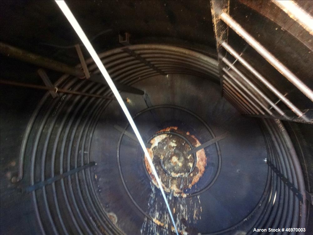 Used Mid-South Maintenance/MSM Tank, 12,000 Gallon, Carbon Steel, Vertical.