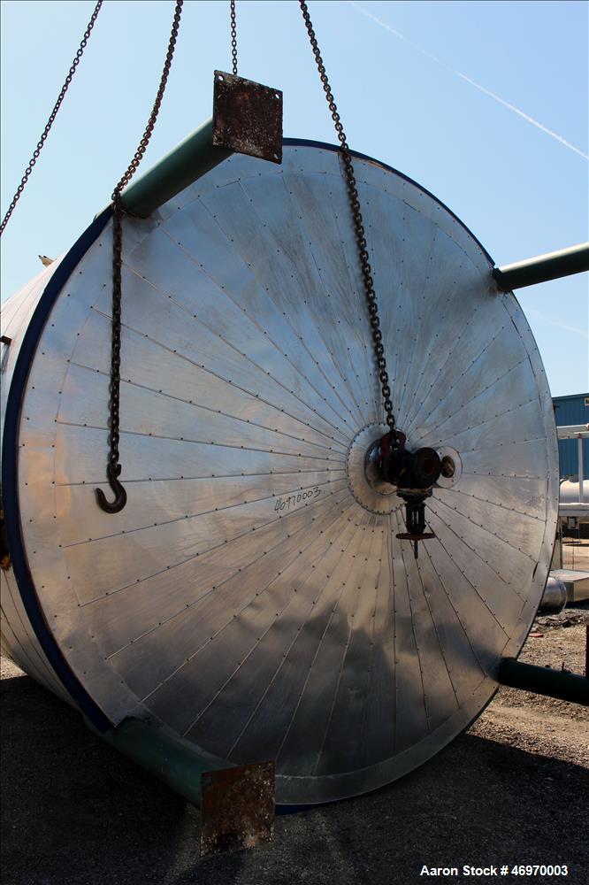 Used Mid-South Maintenance/MSM Tank, 12,000 Gallon, Carbon Steel, Vertical.