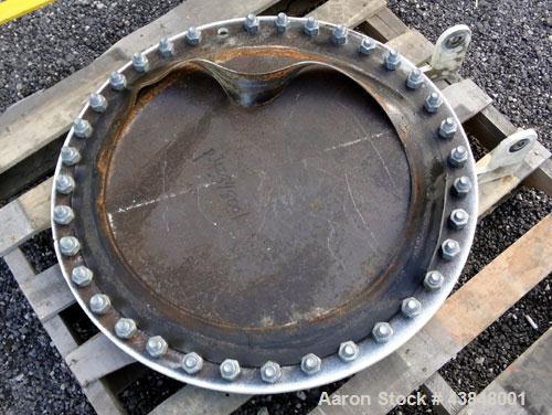 Used Modern Welding Company Tank, 17,000 Gallon, SA-36 Carbon Steel, Vertical. 132” Diameter x 288” straight side, dished top, flat bottom. Internal rated 1.5 WC psi at 200 degrees F. Openings top (3...
