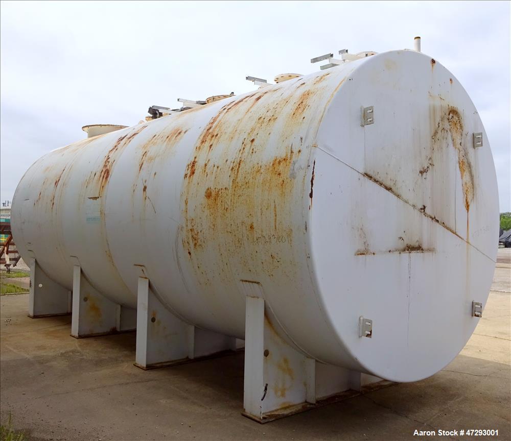 Used Fireguard Lightweight Double Wall 15,000 Gallon Carbon Steel Tank