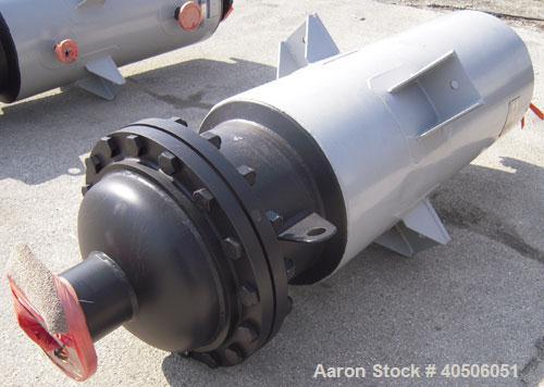 Unused- Mueller Feed Flash Drum Pressure Tank, 80 Gallon, Model "F", carbon steel, vertical. 18" diameter x 57" straight side, dished bolt on top, dished bottom. Internal rated 30 psi at 600 deg F an...