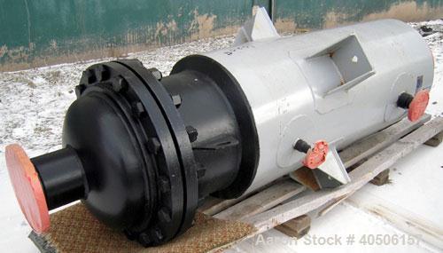 Unused- Mueller Feed Flash Drum Pressure Tank, 80 gallon, model "F", carbon steel, vertical. 18'' diameter x 57'' straight side, dished bolt on top, dished bottom. Internal rated 30 psi at 600 deg F....