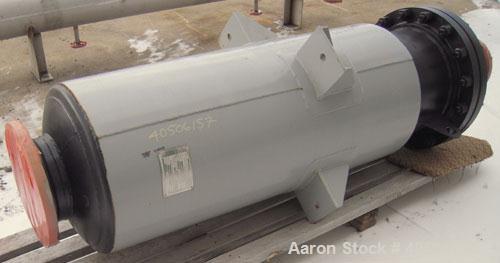 Unused- Mueller Feed Flash Drum Pressure Tank, 80 gallon, model "F", carbon steel, vertical. 18'' diameter x 57'' straight side, dished bolt on top, dished bottom. Internal rated 30 psi at 600 deg F....