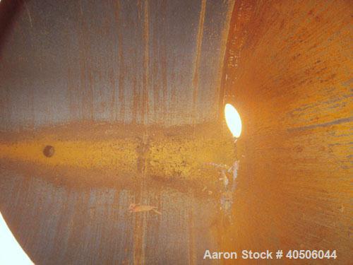 Unused- Mueller Pressure Tank, 4500 Gallon, Model "H", SA-516 GR 70 Carbon Steel, Horizontal. 96" diameter x 120" straight side, 2:1 elliptical ends. Internal rated 15 psi at 782 deg F and -25 deg F ...