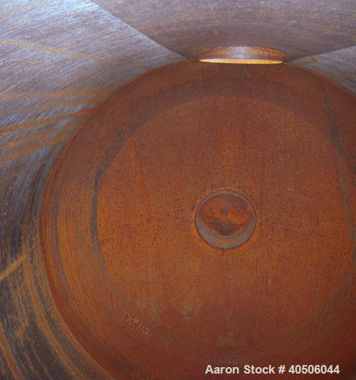 Unused- Mueller Pressure Tank, 4500 Gallon, Model "H", SA-516 GR 70 Carbon Steel, Horizontal. 96" diameter x 120" straight side, 2:1 elliptical ends. Internal rated 15 psi at 782 deg F and -25 deg F ...