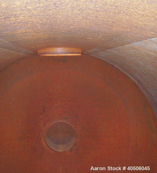 Unused- Mueller Pressure Tank, 4500 Gallon, Model "H", SA-516 GR 70 carbon steel, horizontal. 96" diameter x 120" straight side, 2:1 elliptical ends. Internal rated 15 psi at 782 deg F and -25 deg F ...