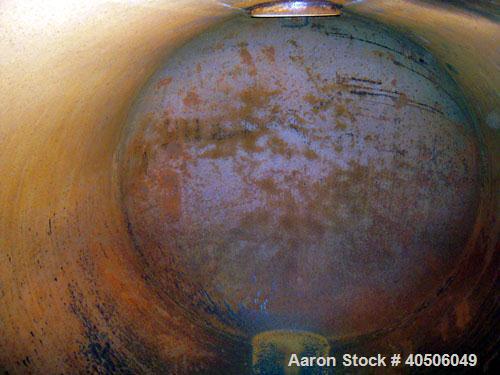 Unused- Mueller Pressure Tank, 4500 Gallon, Model "H", SA-516 GR 70 Carbon Steel, Horizontal. 96" diameter x 120" straight side, 2:1 elliptical ends. Internal rated 15 psi at 782 deg F and -25 deg F ...