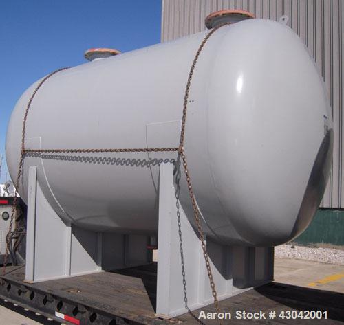 Unused- Mueller Pressure Tank, 4500 Gallon, Model "H", SA-516 GR 70 carbon steel, horizontal. 96" diameter x 120" straight side, 2:1 elliptical ends. Internal rated 15 psi at 782 deg F and -25 deg F ...