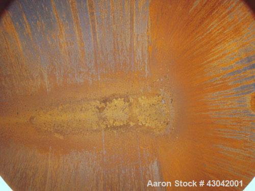 Unused- Mueller Pressure Tank, 4500 Gallon, Model "H", SA-516 GR 70 carbon steel, horizontal. 96" diameter x 120" straight side, 2:1 elliptical ends. Internal rated 15 psi at 782 deg F and -25 deg F ...