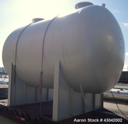 Unused- Mueller Pressure Tank, 4500 Gallon, Model "H", SA-516 GR 70 carbon steel, horizontal. 96" diameter x 120" straight side, 2:1 elliptical ends. Internal rated 15 psi at 782 deg F and -25 deg F ...