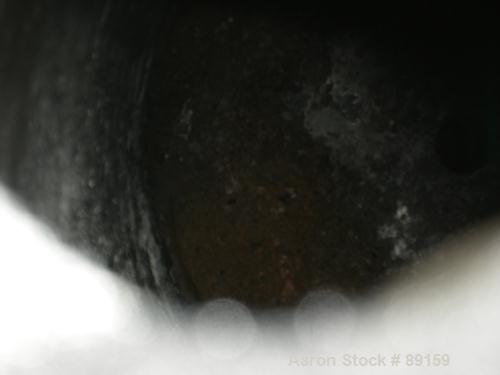 USED: Niles Steel pressure tank, 100 gallon, carbon steel, vertical. 24" diameter x 48" straight side, dish top and bottom. Internal rated 50 psi/FV at 150 deg F. Openings: top (4) 2", 1"; side (2) 1...