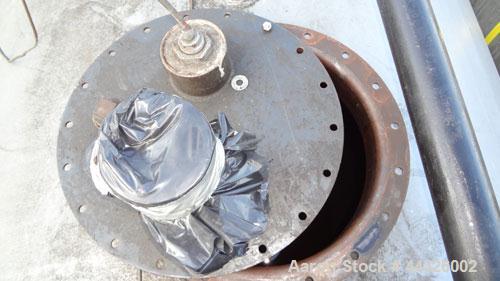 Used (3) Compartment Tank, approximately 7400 total gallons, carbon steel, horizontal. (1) End compartment, (1) middle compartment each approximately 96" diameter x 72" long, 2227.5 gallons each, wit...