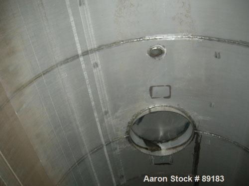 USED: Nooter tank, 9600 gallon, carbon steel, horizontal. Approximately 124" diameter x 184" straight side, dished heads. Top openings: 18" flanged, 6" flanged, 2", 1", 1-1/2"; 3" NPT bottom outlet. ...