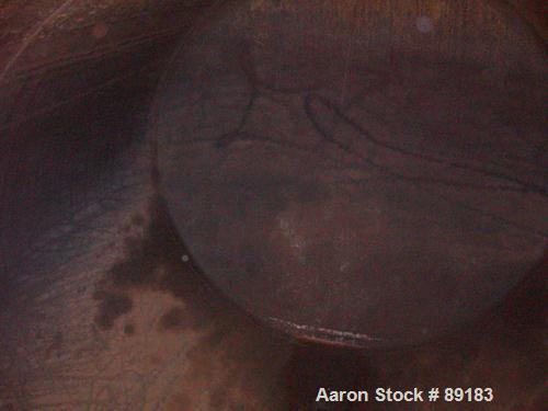 USED: Nooter tank, 9600 gallon, carbon steel, horizontal. Approximately 124" diameter x 184" straight side, dished heads. Top openings: 18" flanged, 6" flanged, 2", 1", 1-1/2"; 3" NPT bottom outlet. ...