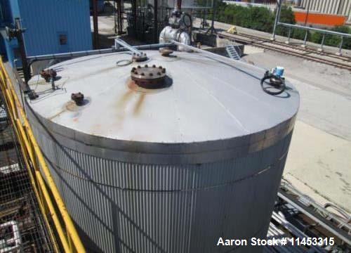 Used 14,500 Gallon O'Conner Storage Tank. Carbon steel construction, 11'6" diameter x 18' straight side, dish top and bottom, 10". (5) 3", 2" top nozzles, 24" side bottom manway, 4" side bottom outle...