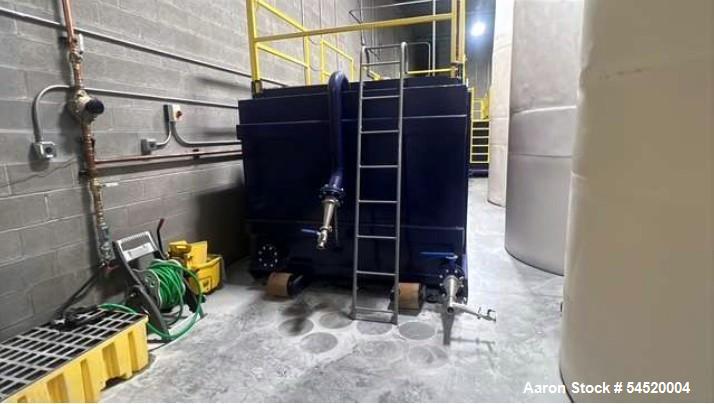 Pinnacle Manufacturing 5,600 Gallon Horizontal Mixing Tank with Dual Agitation System and Carbon Steel Construction