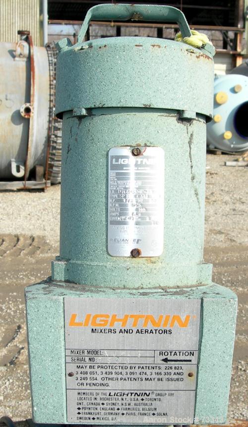 Used- Plencon Tank, 225 Gallon, Carbon Steel, Vertical. 36" Diameter x 54" straight side. Flat open top with (2) 1/2 covers,...