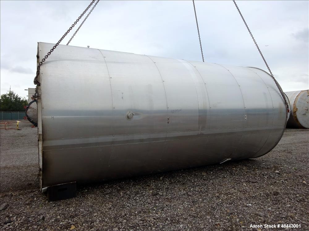 Used- Schick Tank, 8,000 Gallon, Carbon Steel, Vertical.