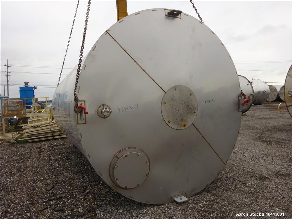 Used Schick Tank, 8,000 Gallon, Carbon Steel, Vertical.