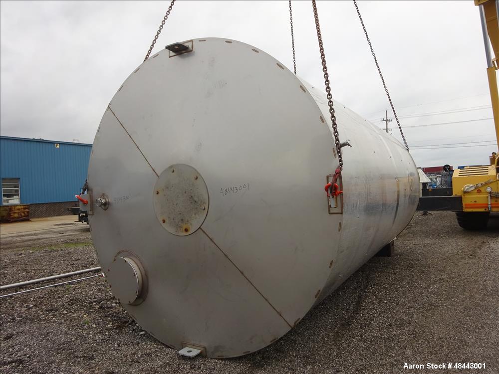 Used- Schick Tank, 8,000 Gallon, Carbon Steel, Vertical.