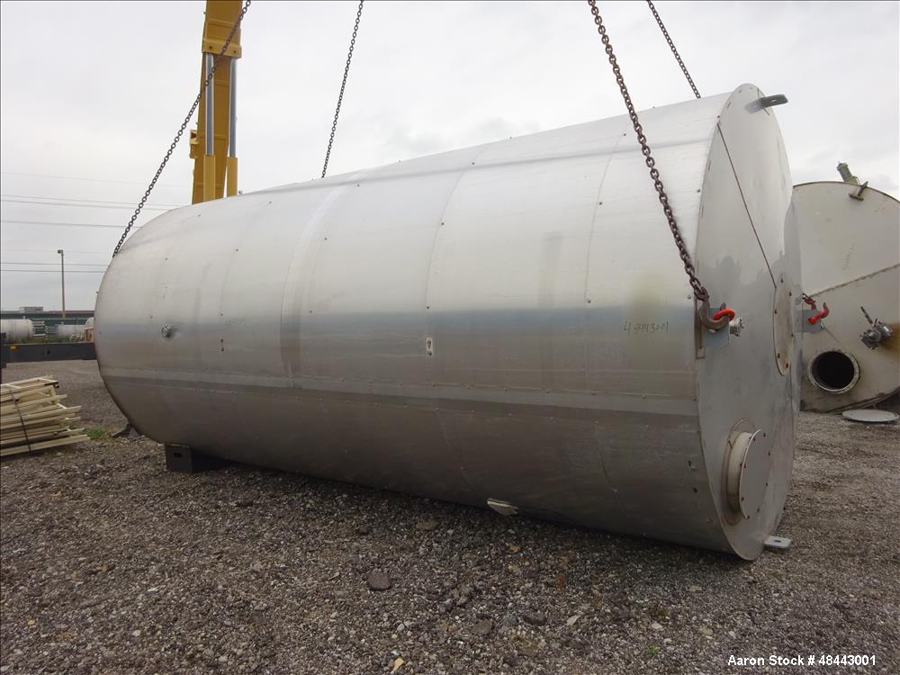 Used Schick Tank, 8,000 Gallon, Carbon Steel, Vertical.