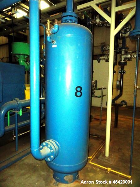 Used- Silvan Industries High Pressure Compressed Air Receiver Tank, Approximate 