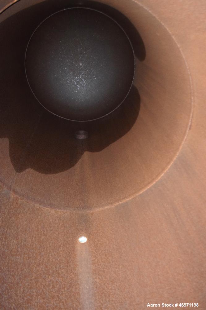Used Silvan Industries Air Receiving Tank, Approximate 2200 Gallon, Carbon Steel, Vertical. Internal rated 150 psi at -20 to 400 degrees F. Serial# and National Board# 548259, built 2007.