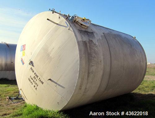 Used - 10,000 Gallon Horizontal Carbon Steel Storage Tank.