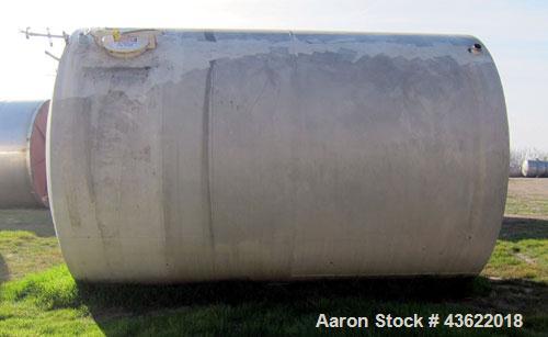 Used - 10,000 Gallon Horizontal Carbon Steel Storage Tank.