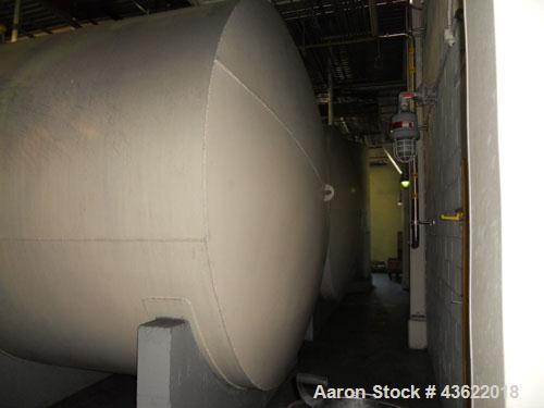 Used - 10,000 Gallon Horizontal Carbon Steel Storage Tank.